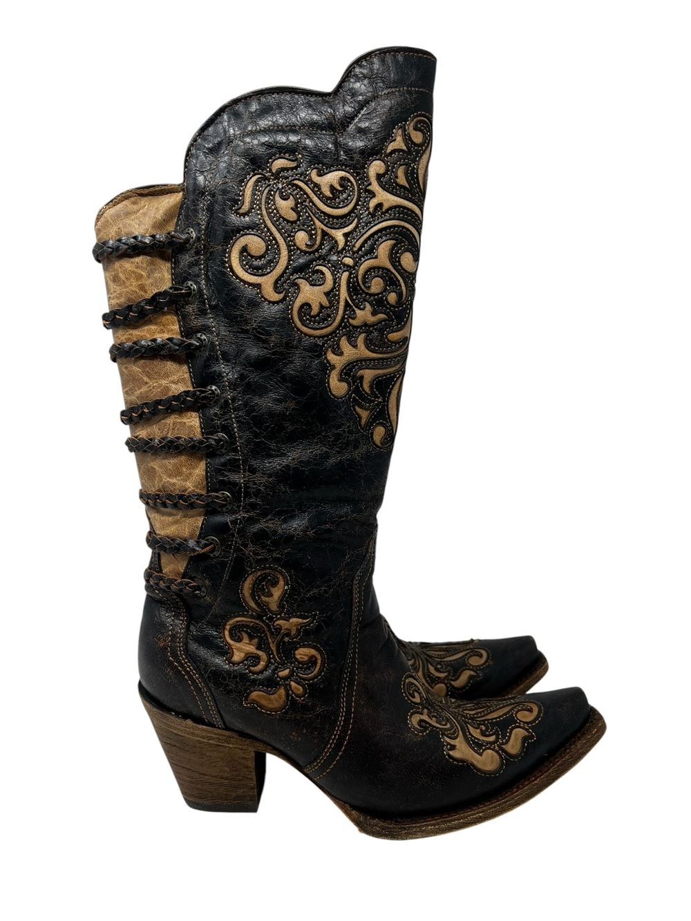 Corral Vintage Embroidered Western Boots - Picture 2 of 10